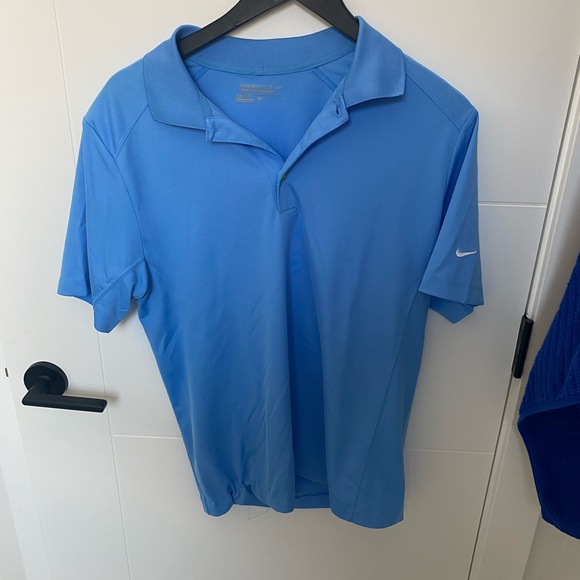 Nike Blue golf polo men’s small - Picture 6 of 6